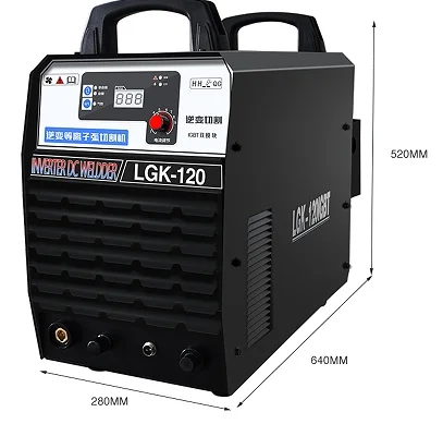 آلة مصدر قطع البلازما TLF Lgk-120IGBT/ Lgk-160IGBT تستخدم 380 فولت ثلاث مراحل