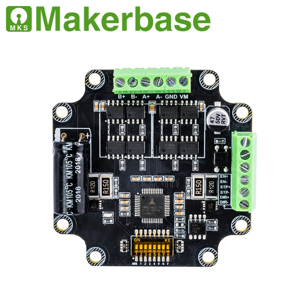 Makerbas MKS TMC2160/5160 Nema23 sterownik silnika krokowego CNC 3D drukarka wysoki moment obrotowy cichy