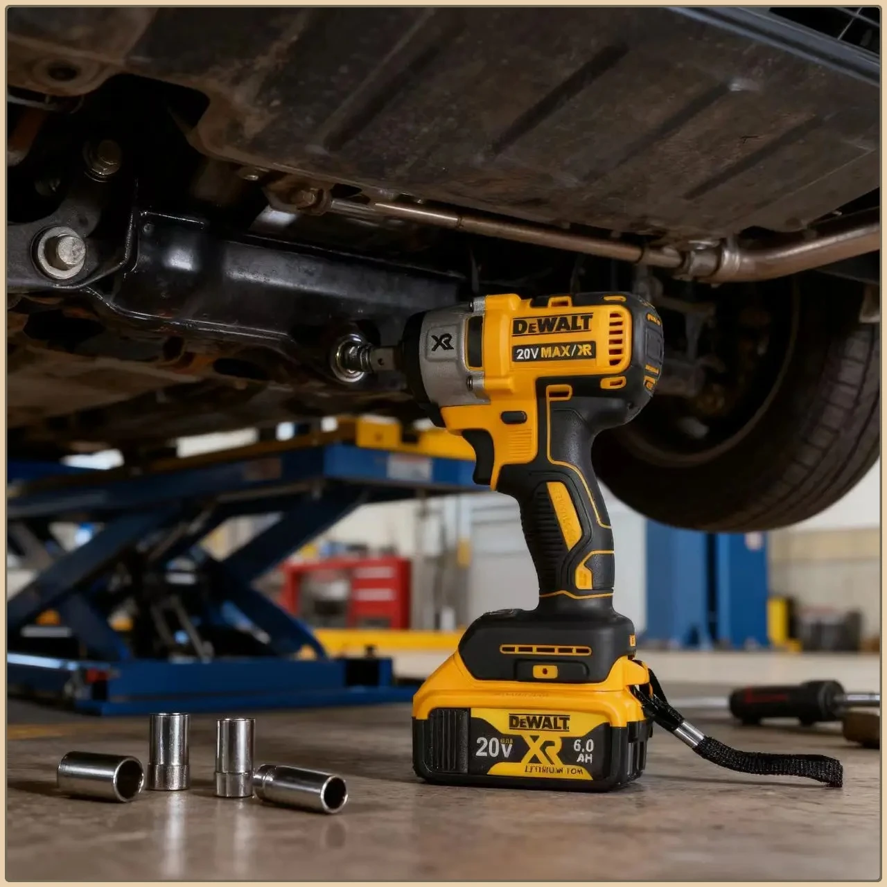 

DCF880 Dewalt Electric Wrench Cordless Brushless Impact Wrench, Detachable Tire 205N · M High-speed Powerful Disassembly Tool