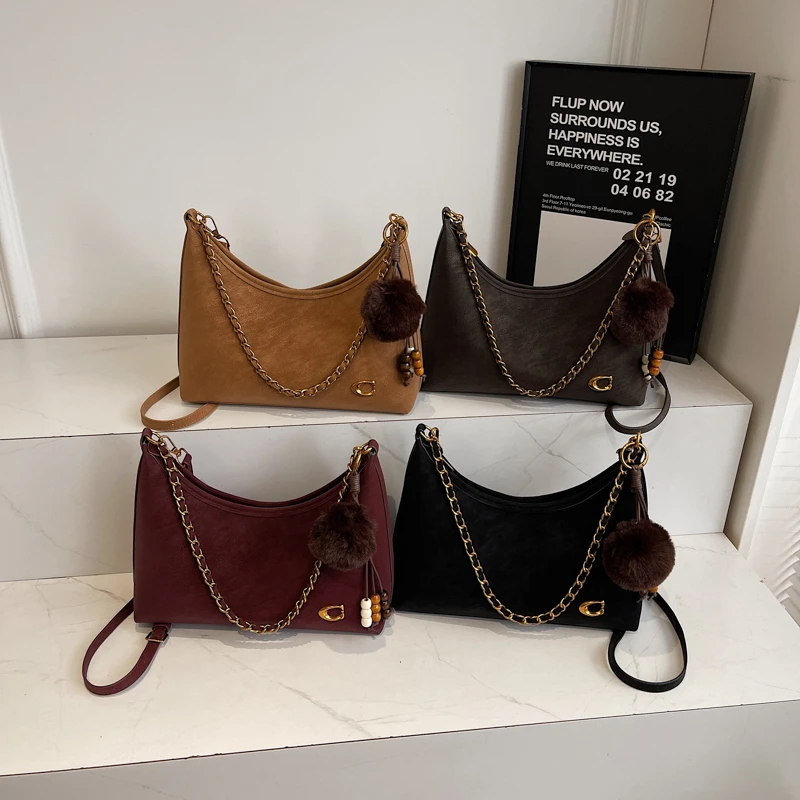 

Elegant Minimalist Light Luxury Niche Design Crossbody Bag Stylish High End Purse for Ladies