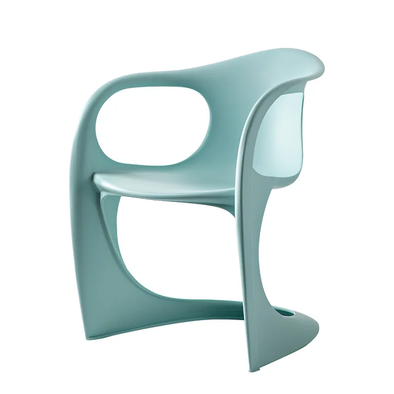 

Nordic minimalist designer fashionable balcony leisure chair, armrest cafe negotiation chair