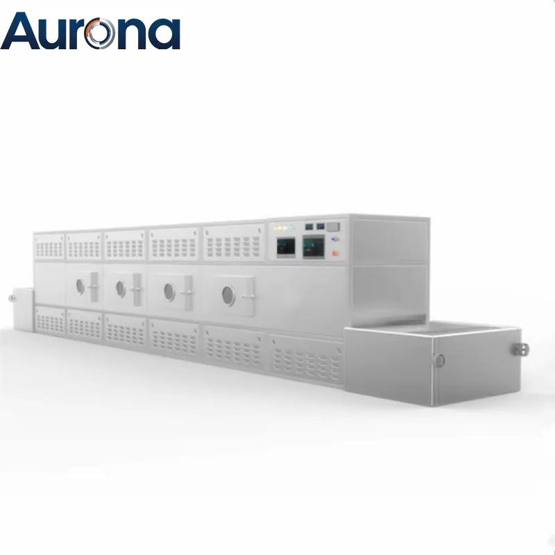 【Agriculture】Industrial Grain Microwave Dryer Tunnel Belt Drying Machine Black Soldier Fly Insects Mealworm Conveyor Belt Microw