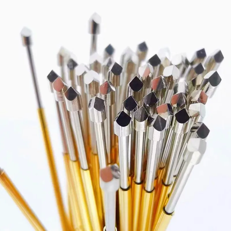 20/100個 PL50-T2 スプリングテストピン PL50-T テストプローブ 銅製ポゴピン 金属テストニードル テストツール 直径27.8mm 0.68mm 0.90mm 0.48mm