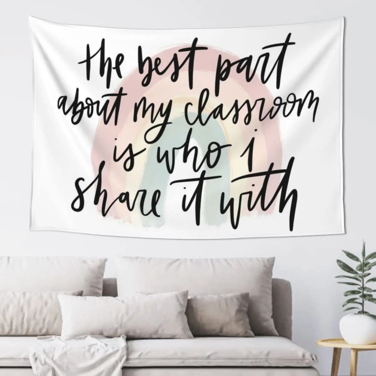 

The Best Part of My Classroom Tapestry Room Decorating Aesthetic Aesthetic Home Decor Room Decoration Korean Style Tapestry