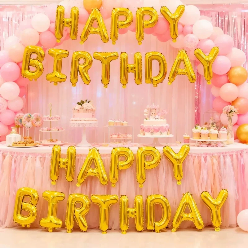 16-дюймовые золотисто-синие фо – обзор и цена Party Banner Gold
