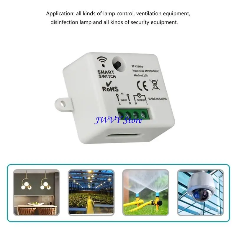 573A Single Channel Switches 433/315MHz Wall Panel Controllers Module 433/315MHz