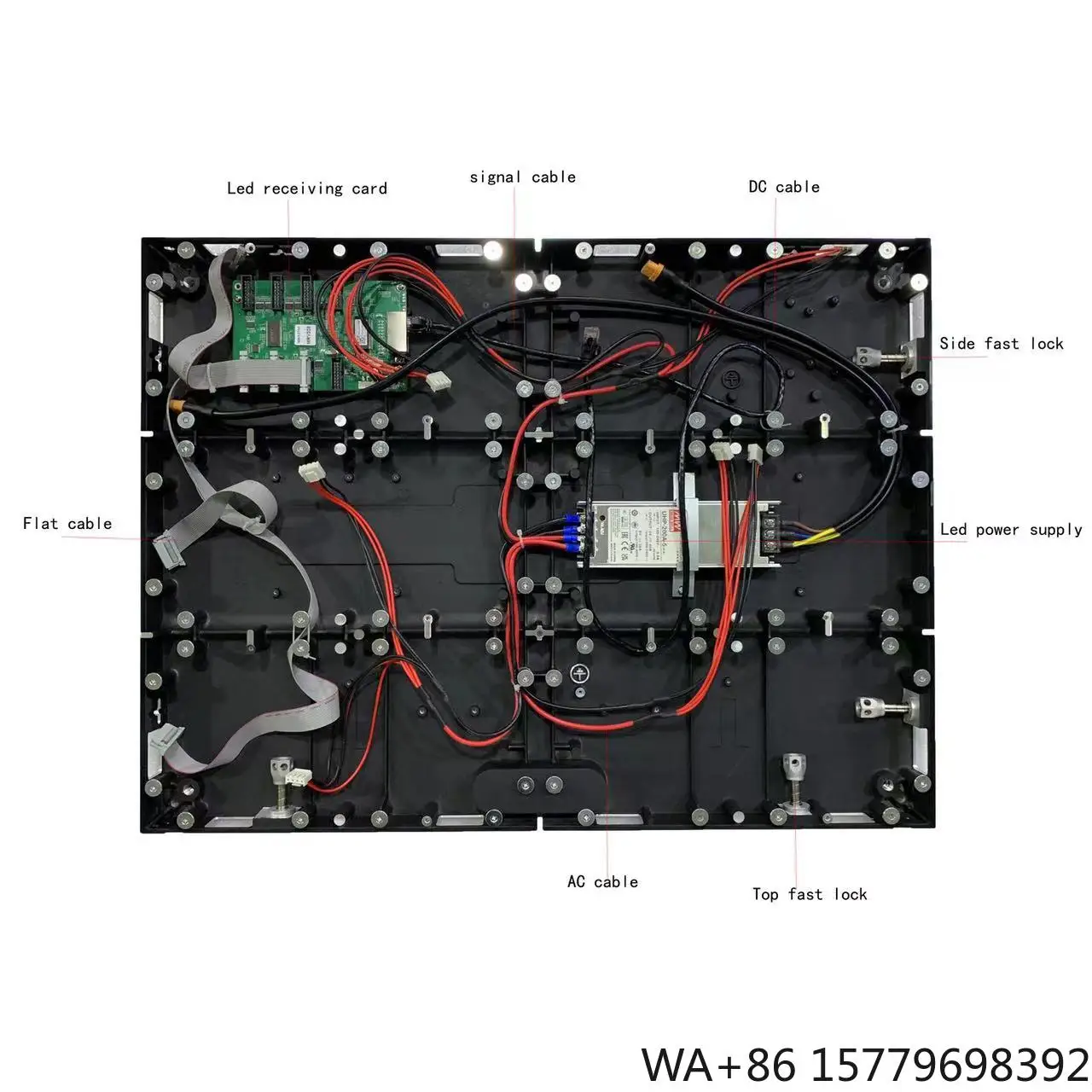 

Hot Sale 640x480mm Small Pixel Pitch LED Display P2 Indoor Video Wall 800 Nits 2-Year Warranty