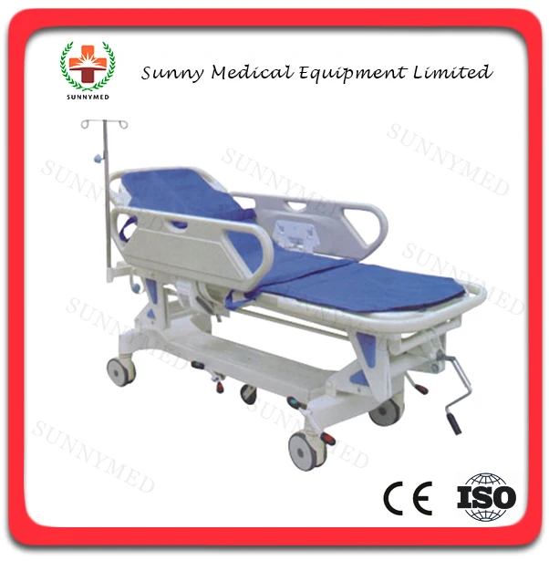 SY-R022 Luxurious Connecting patient ambulance Stretcher price bed Stretcher trolley