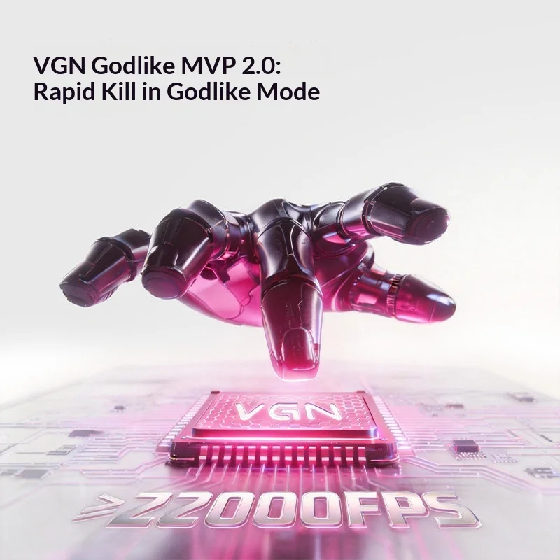 VGN Flying Dragon Y2 V2 Mice Master Wireless Tri Mode Esports Game Lightweight Wireless Mouse Ergonomics Of Small Hand Gifts view 4