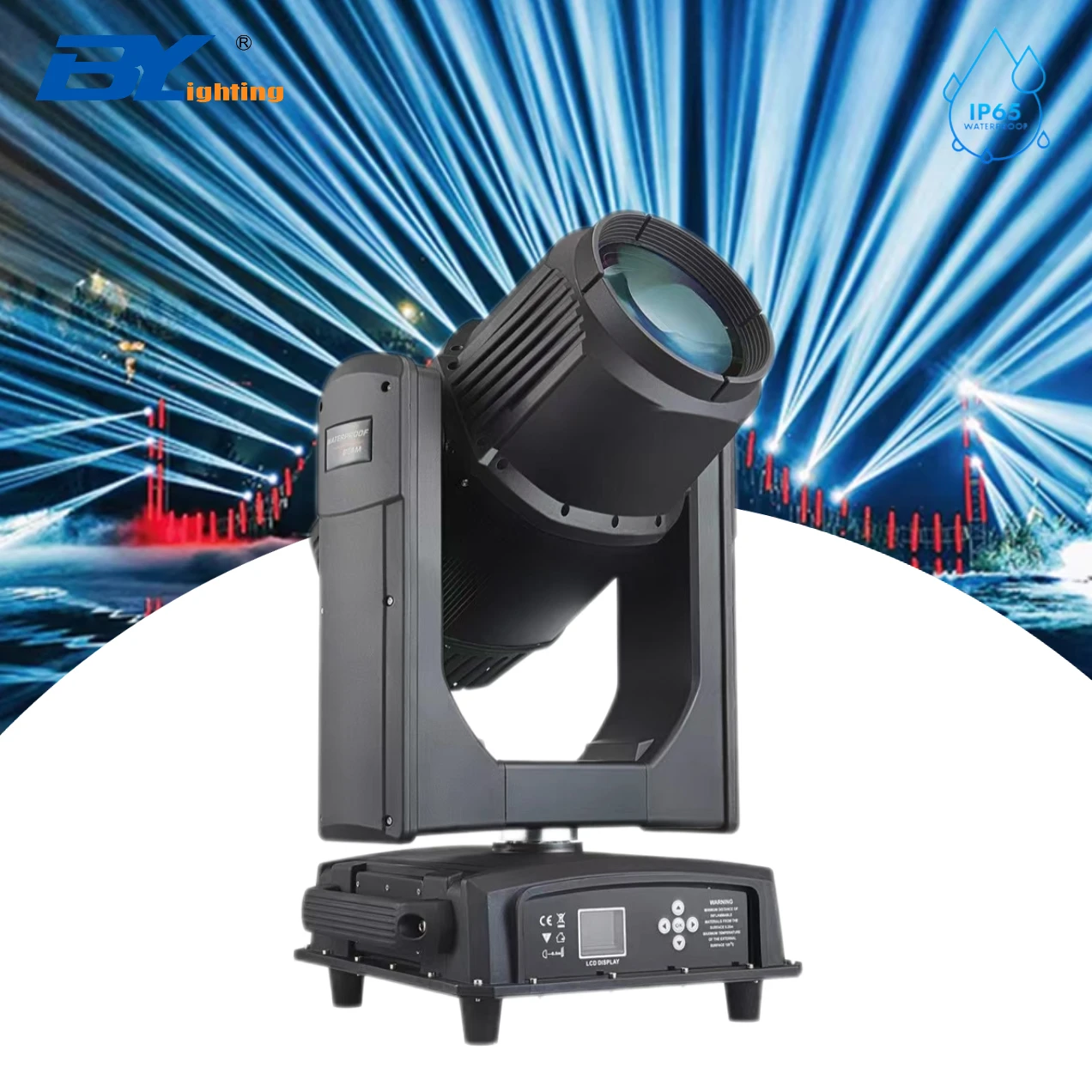 

IP65 380w DMX512 RDM Waterproof DJ Disco Wedding Event Color Stage Beam Moving Head Light