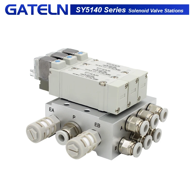 SMC type SY5140 Solenoid valve combination Single electronically controlled cylinder control valve SY5140-5LZD SY5140-6LZD