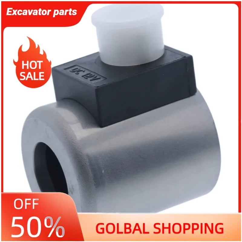 

Катушка электромагнитного клапана Solarhome 12 В MFZ10-37YC для переключающих клапанов DV50 и регулирующих клапанов D60, 30 Вт