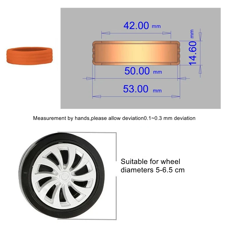 8PCS Luggage Wheels Protector Silicone Wheels Caster Shoes Travel Luggage Suitcase Reduce Noise Wheels Guard Cover Accessories