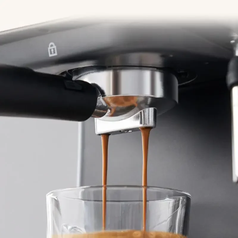 Zzuom Máquina De Café Italiano, Cafeteras Automaticas Máquina De Café Expresso, Cafeteira De Escritório, 220V, 850W, 20Bar