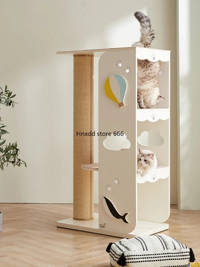 Star sea climbing frame sisal scratching board cat nest