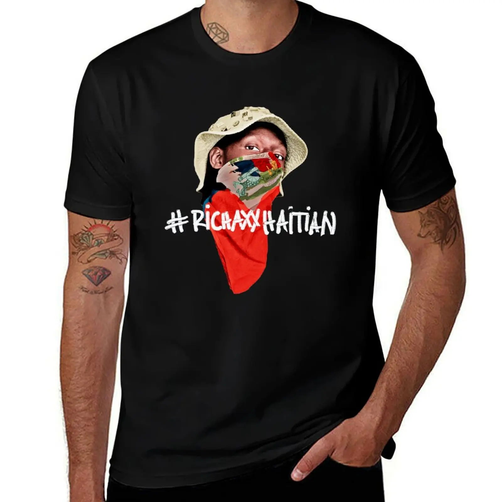 

MACH HOMMY RICHA HAITIAN T-Shirt man t shirts graphic t shirts designer