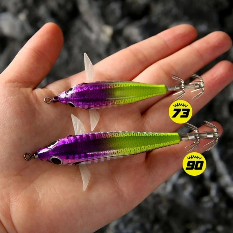 Lulas Jigs Chocos Iscas Iscas Pesca Noturna Iscas Pesca Flutuantes Iscas