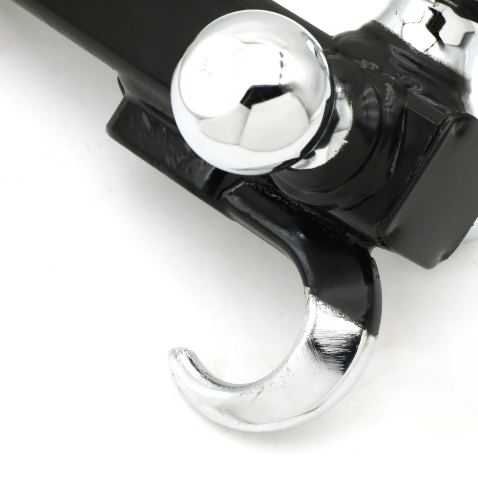 Triple-Ball Mount with Hook Versatile Trailer Hitch with Hook Triple-Ball Mount Long-Lasting Hardware Adjustable view 4