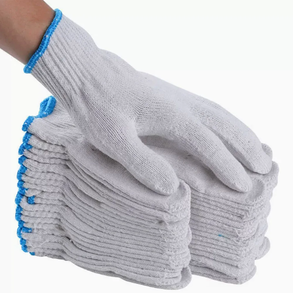2 Pairs / 5 Pairs Work Gloves, Protective Gloves, Suitable for Painters, Mechanics and Industrial Construction Work