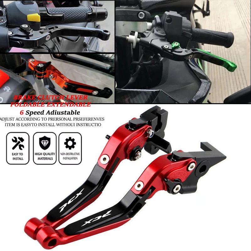 Fit For PCX 125 PCX125 PCX150 PCX150 2010-2024 Motorcycle Extendable Adjustable z800 Brake Clutch Levers Handle bar