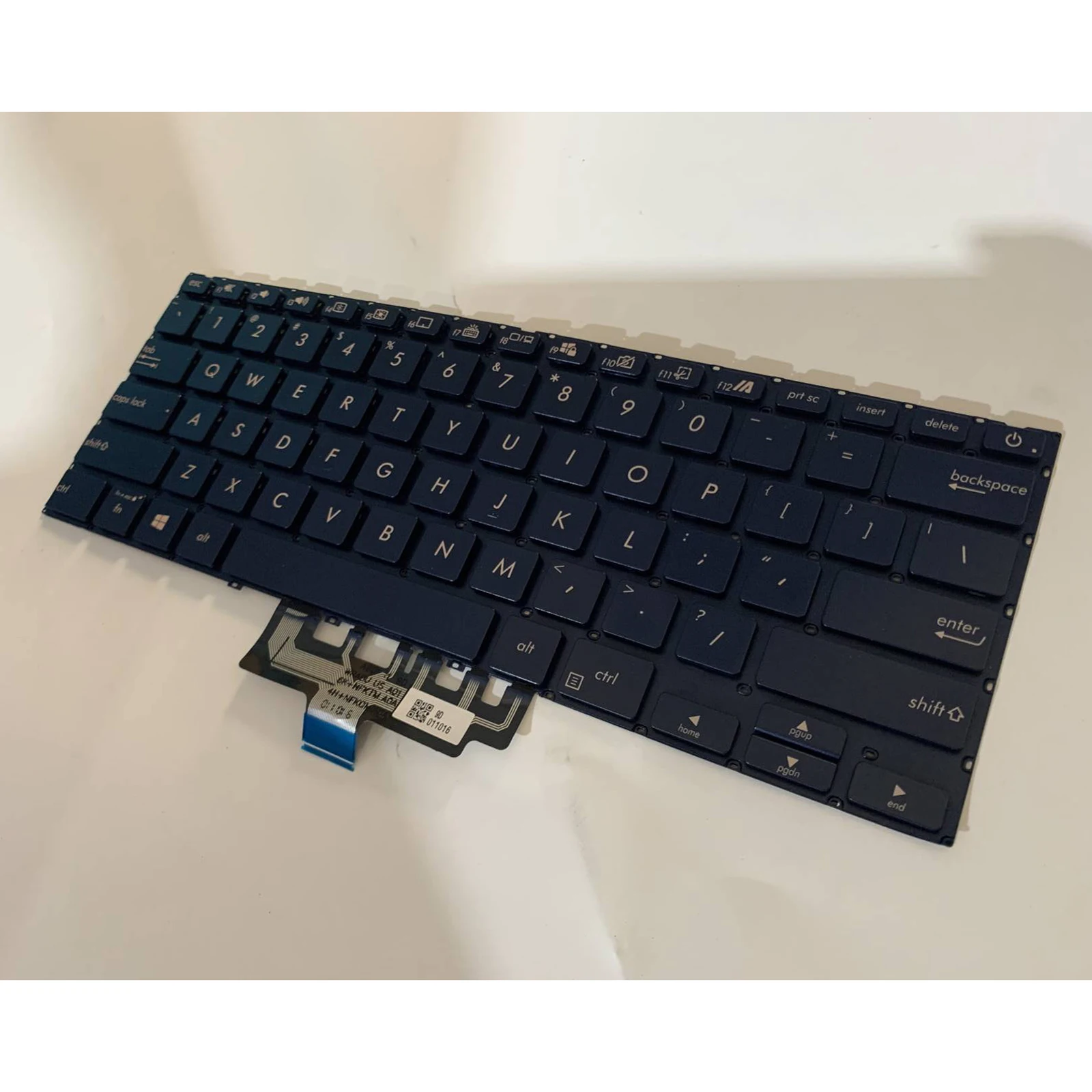 لوحة مفاتيح الكمبيوتر المحمول تخطيط الولايات المتحدة لـ Asus ZenBook 14 UX434 UX434F UX434FA UX434FL #4