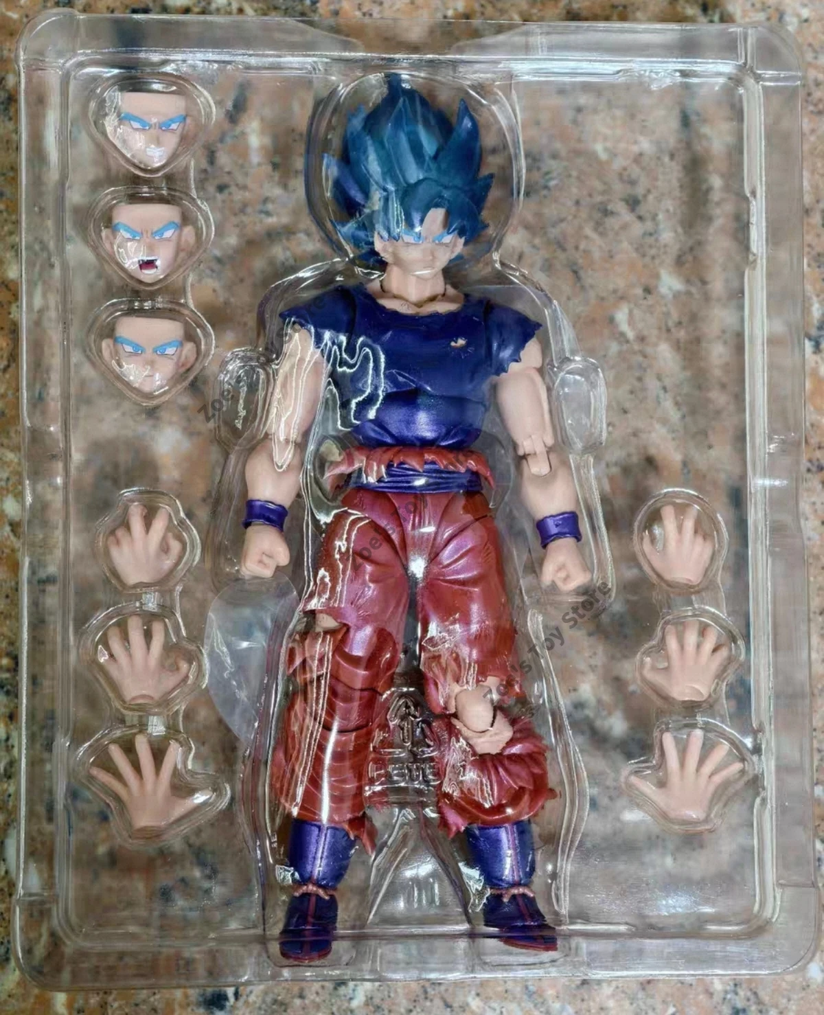 

Bandai Dragon Ball SHF Super Blue Kaio Fist Goku VJ30 Limited