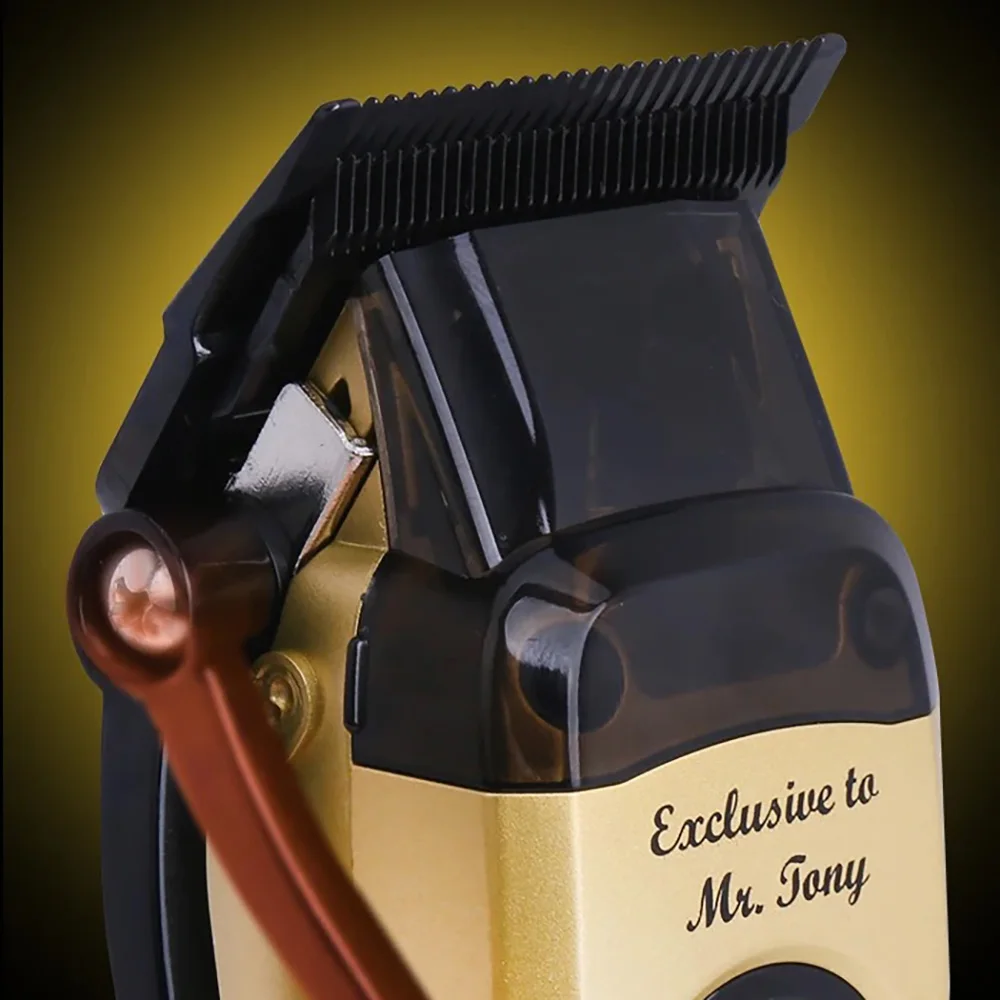 Cortadora de pelo Kemei profesional con Motor sin escobillas, cortadora de pelo eléctrica de barbero inalámbrica de 11500RPM, Máquina para cortar cabello con cuchilla DLC