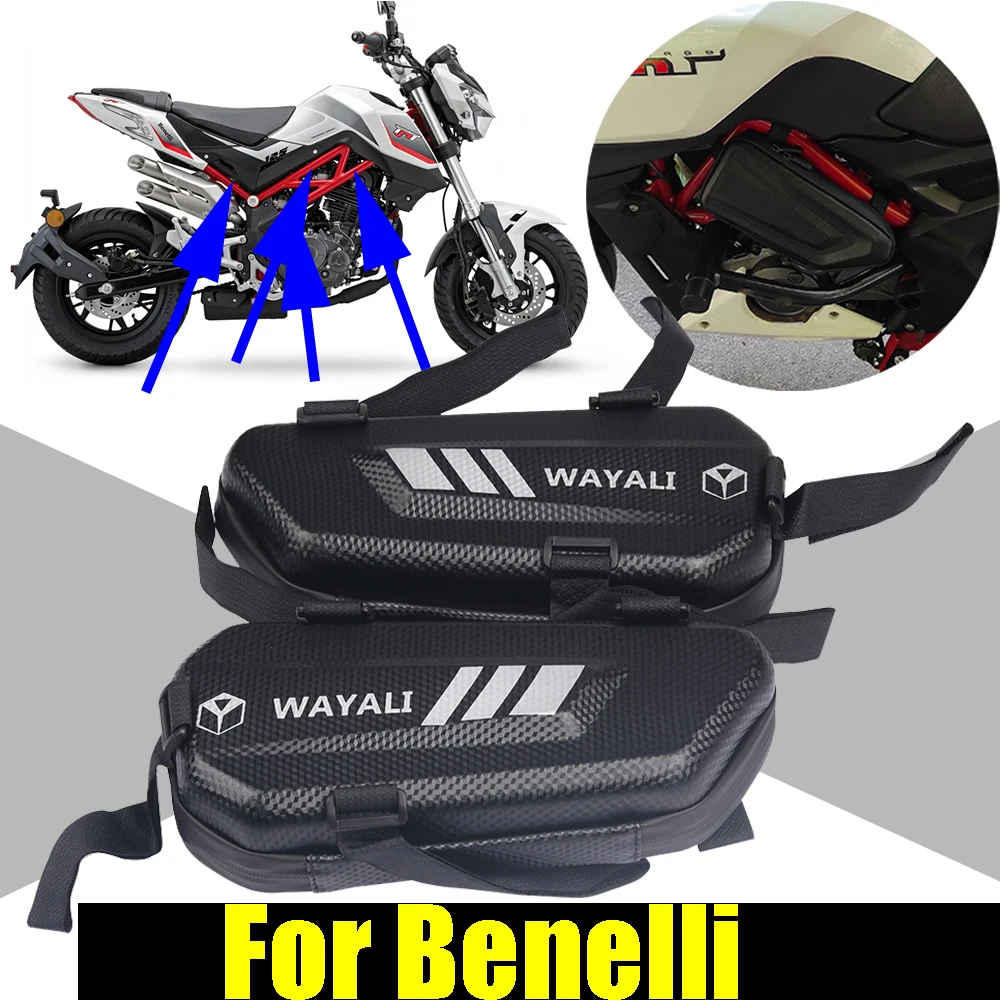 For Benelli BJ125-3E BJ250 TNT125 TNT135 TNT249 TNT300 TNT600 TNT250 TNT 125 135 249 600 Side Bag Waterproof Tool Storage Bag