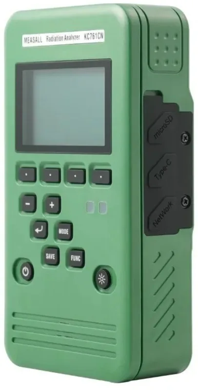 KC761CN nuclear radiation analyzer energy spectrum testing dose  neutron detector α β x γ n full coverage