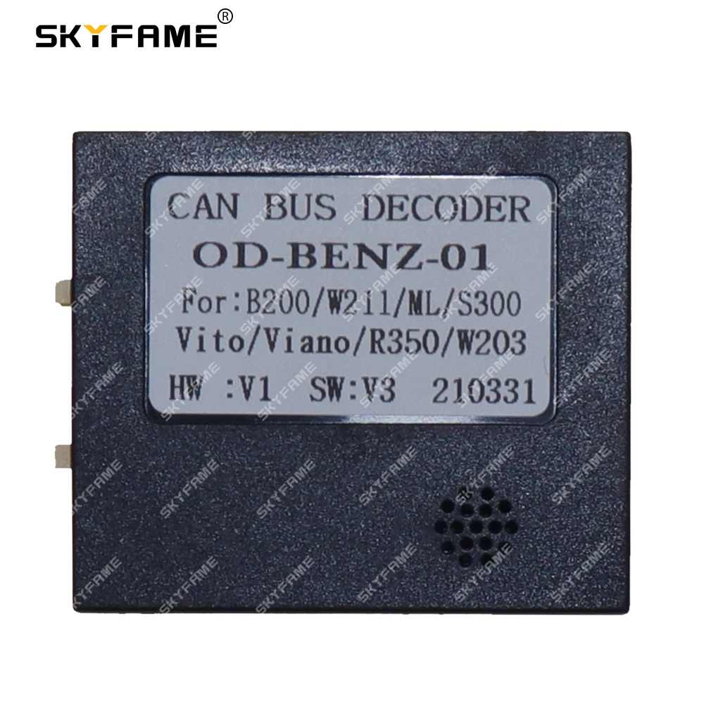 SKYFAME автомобильный жгут проводов адаптер Canbus Box для Benz A Class B Class B200 W169 W245 Viano Vito W639 Sprinter W906 OD-BENZ-01