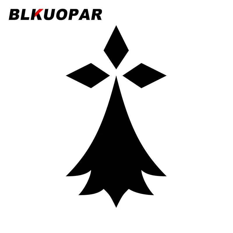 

BLKUOPAR для Ermine, автомобильные наклейки, водостойкие виниловые наклейки, модные креативные окклюзионные царапины, декор багажника мотоцикла, автомобильная этикетка
