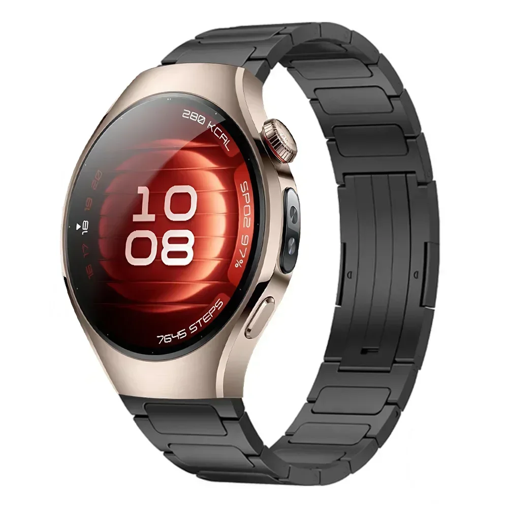 22mm Titanium Alloy Band for Huawei Watch 5 4 GT5 Pro GT5-4-3-2 46mm Lightweight Strap Bracelet Amazfit BIP 6 5 Balance 2 Correa