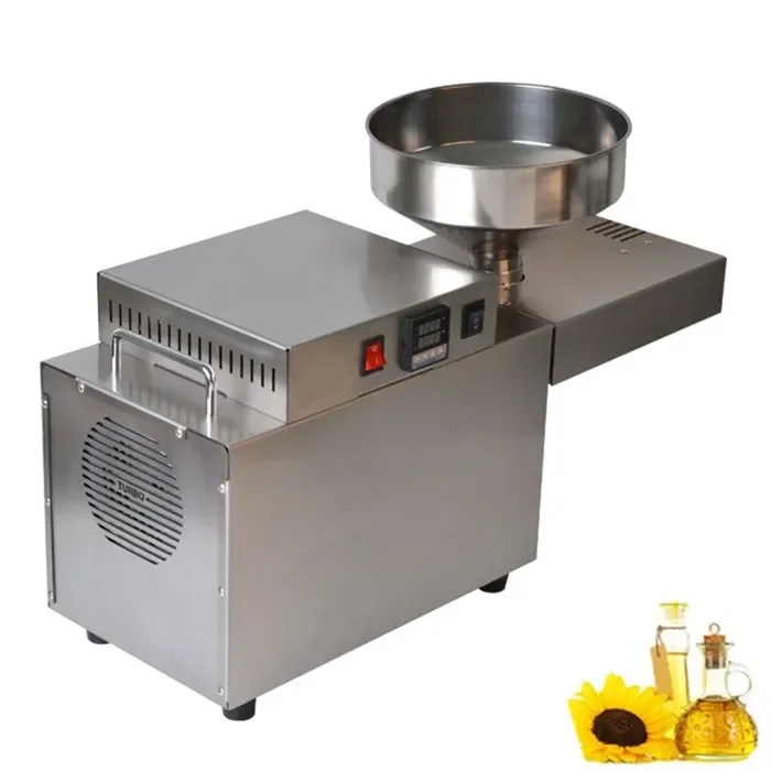 low price 10-15kg/h small coconut oil mill machinery / coconut oil press