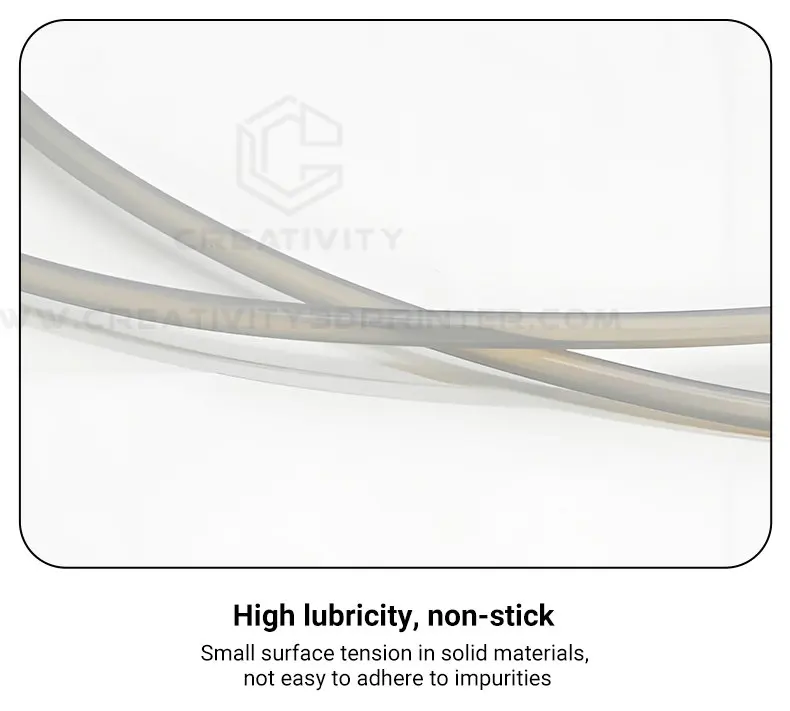 PTFE-Schlauch für Labor P1P P1S P2S X1 X1C A1 H2D K1 AD5M Bowden Extruder Filament 1,75mm 2,5*4mm AMS PTFE-Rohr 3D-Drucker Zubehör – Detail 8