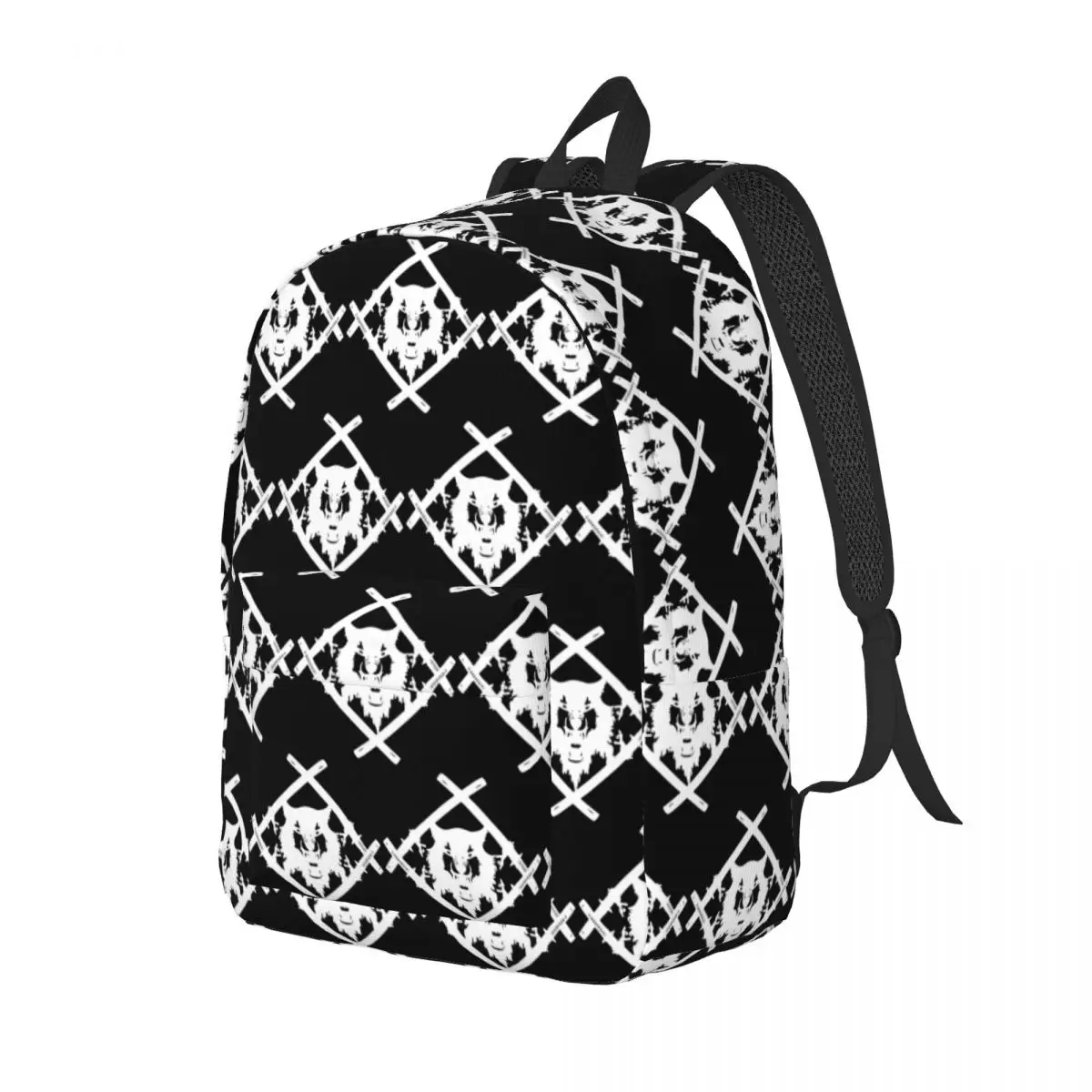 Xavier Wulf Merch Xavier Wulf Logo Backpack Daypack Large Capacity Kids BookBag School Bag Shoulder Bags for Men Women