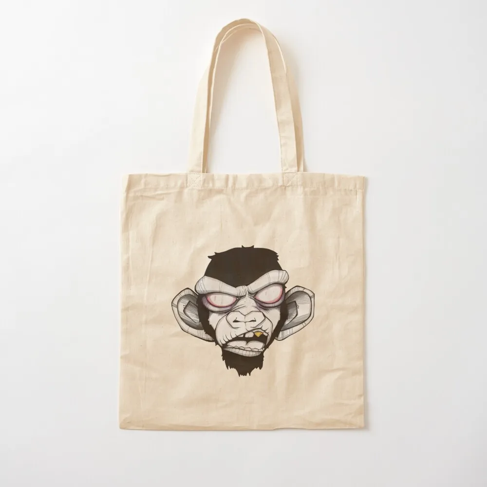 

business monkey Tote Bag tote bag screen large size bags Canvas Tote Bag
