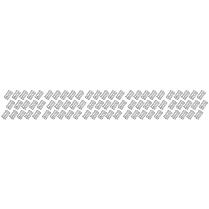 500Pcs 5Mm Led Light Emitting Diode Lampshade Light Guide Column Light Cap Protective Cover Led Transparent Lamp Cap-A68E