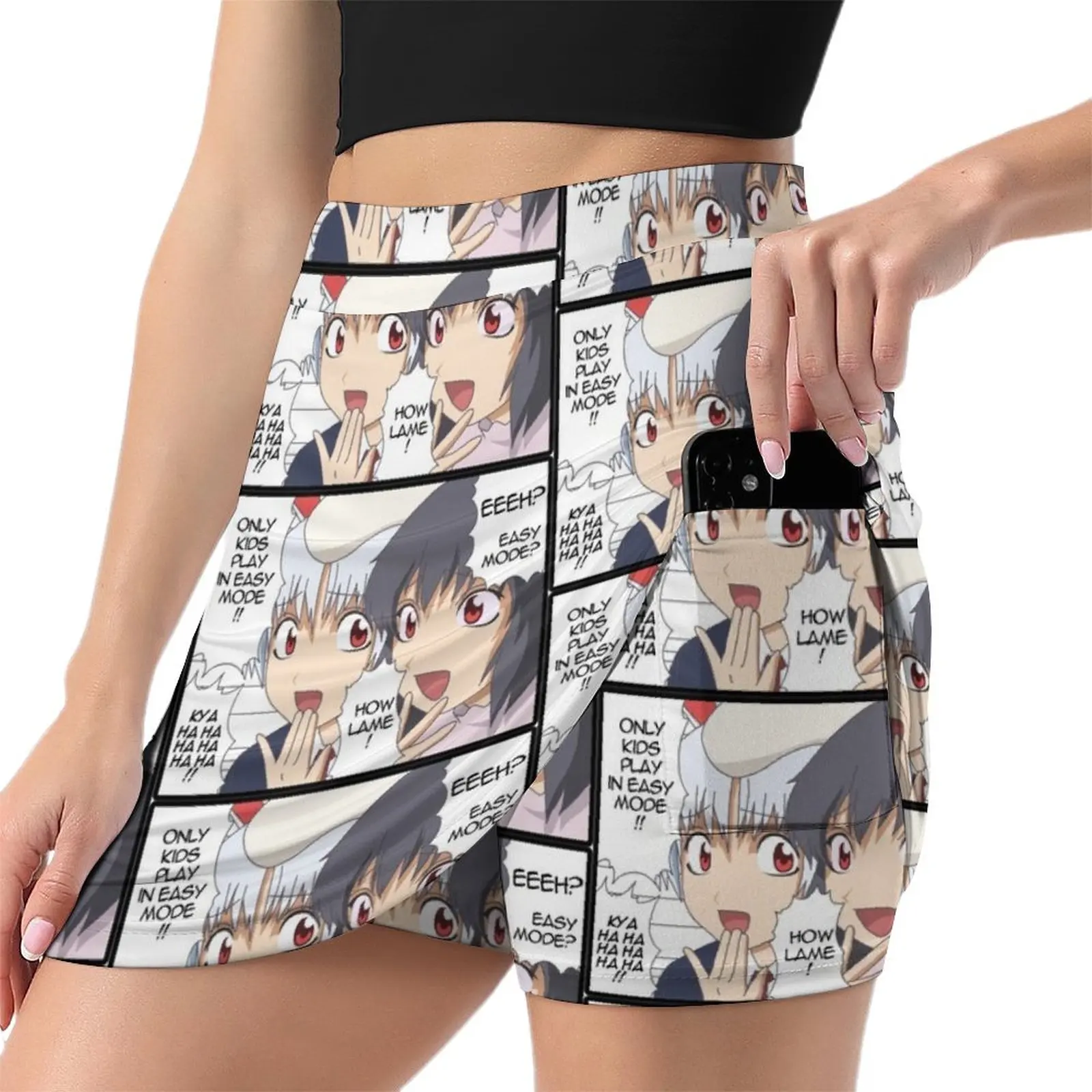 Touhou bunnies laugh at your lack of skills Inaba Tewi, Reisen Udongein Inaba Mini Skirt Korean skirts luxury clothes women