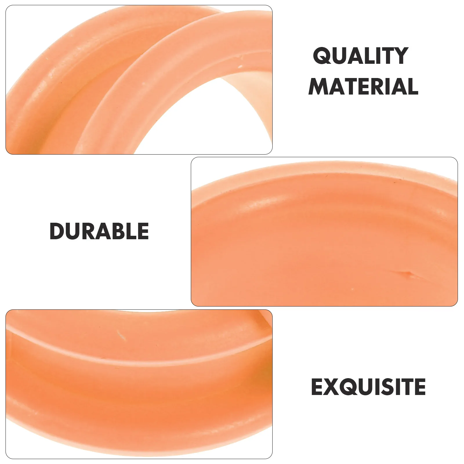 

6Pcs Comfortable Silicone Scissor Finger Ring Non-Skid Protection for Pet Grooming Hairdressing Shears Lightweight