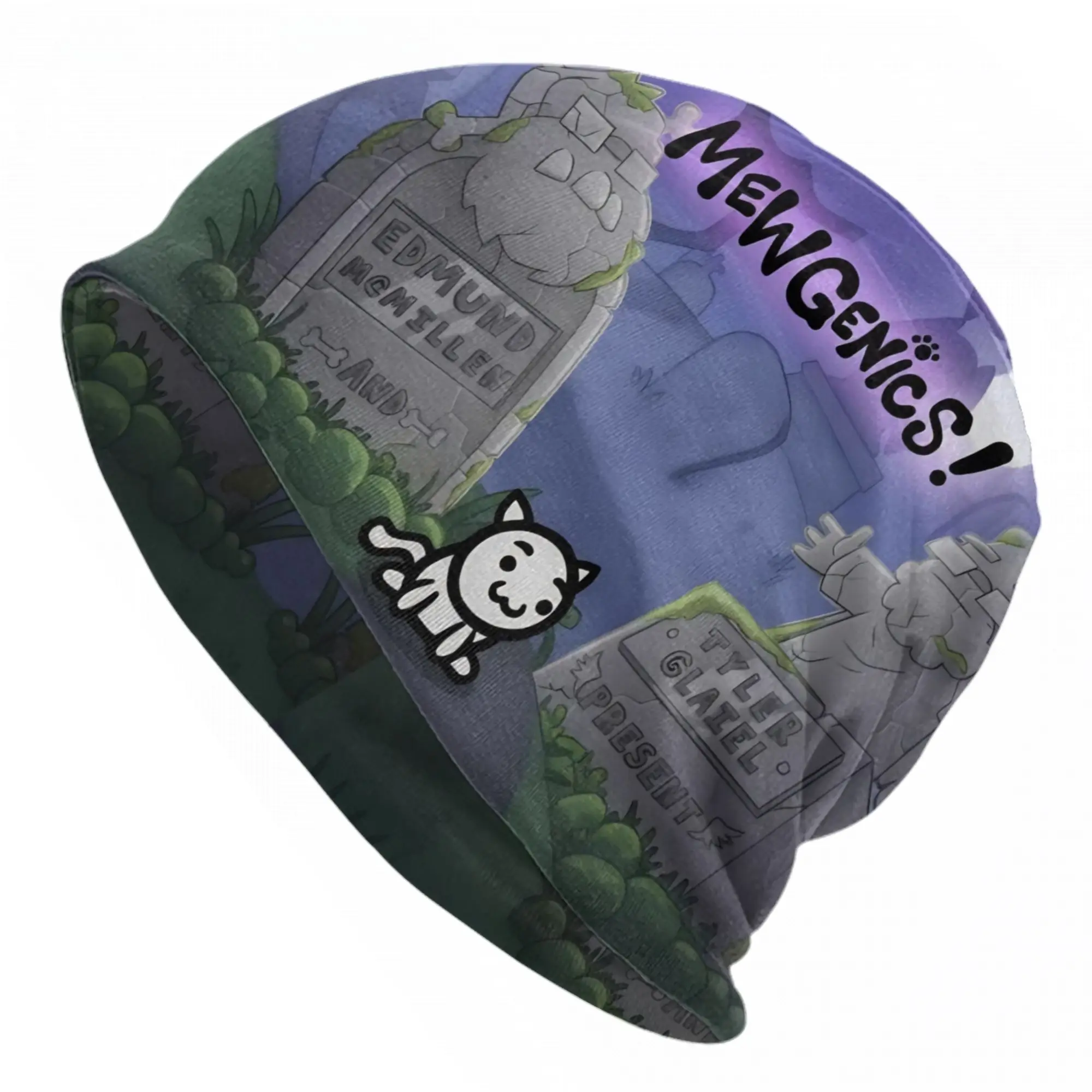 Mewgenics Gaming 2026 Isaac Skullies Beanies Hats Goth Unisex Street Caps Warm Dual-use Bonnet Hat
