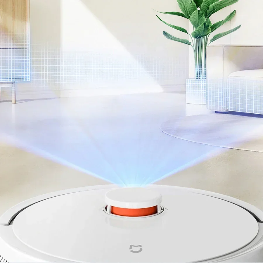 XIAOMI MIJIA Robot Vacuum Mop 3C Upgraded Version for Home Sweeping Dust 5000PA Cyclone Suction Washing Mop APP Smart Planned