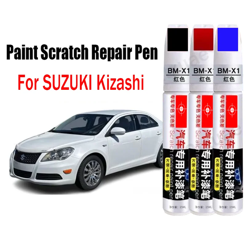 Car Paint Repair Pen for SUZUKI Kizashi Car Scratch Remover Paint Fixer Touch-Up Paint Pen Car Accessories White Grey Silver Red