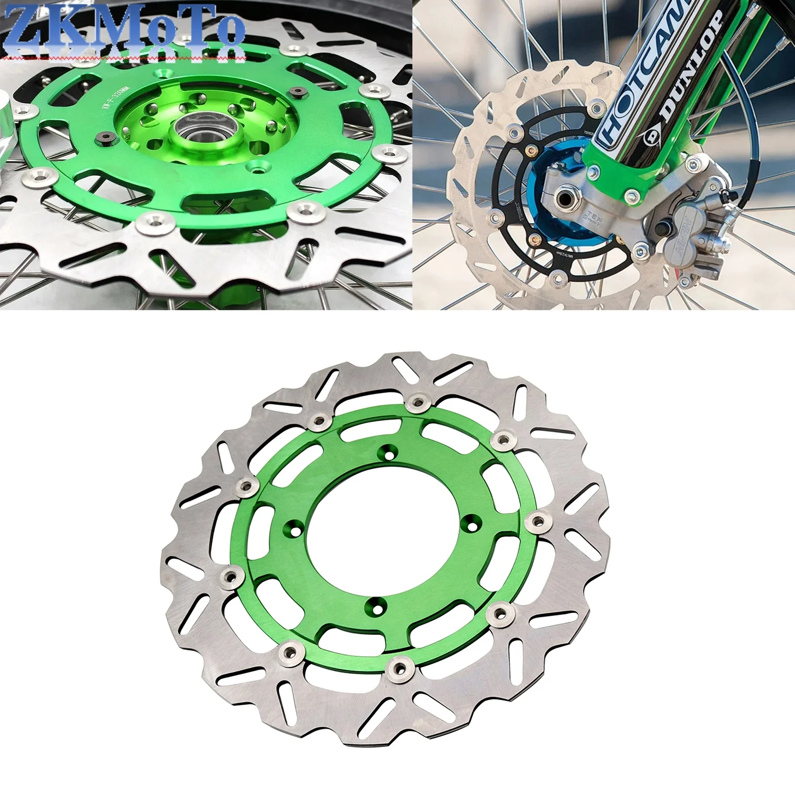 

Тормозной диск 270/320 мм для Kawasaki KX125 KX250 KX250F KX450F KLX450R 2006-2021, аксессуар для переднего и заднего тормоза мотоцикла