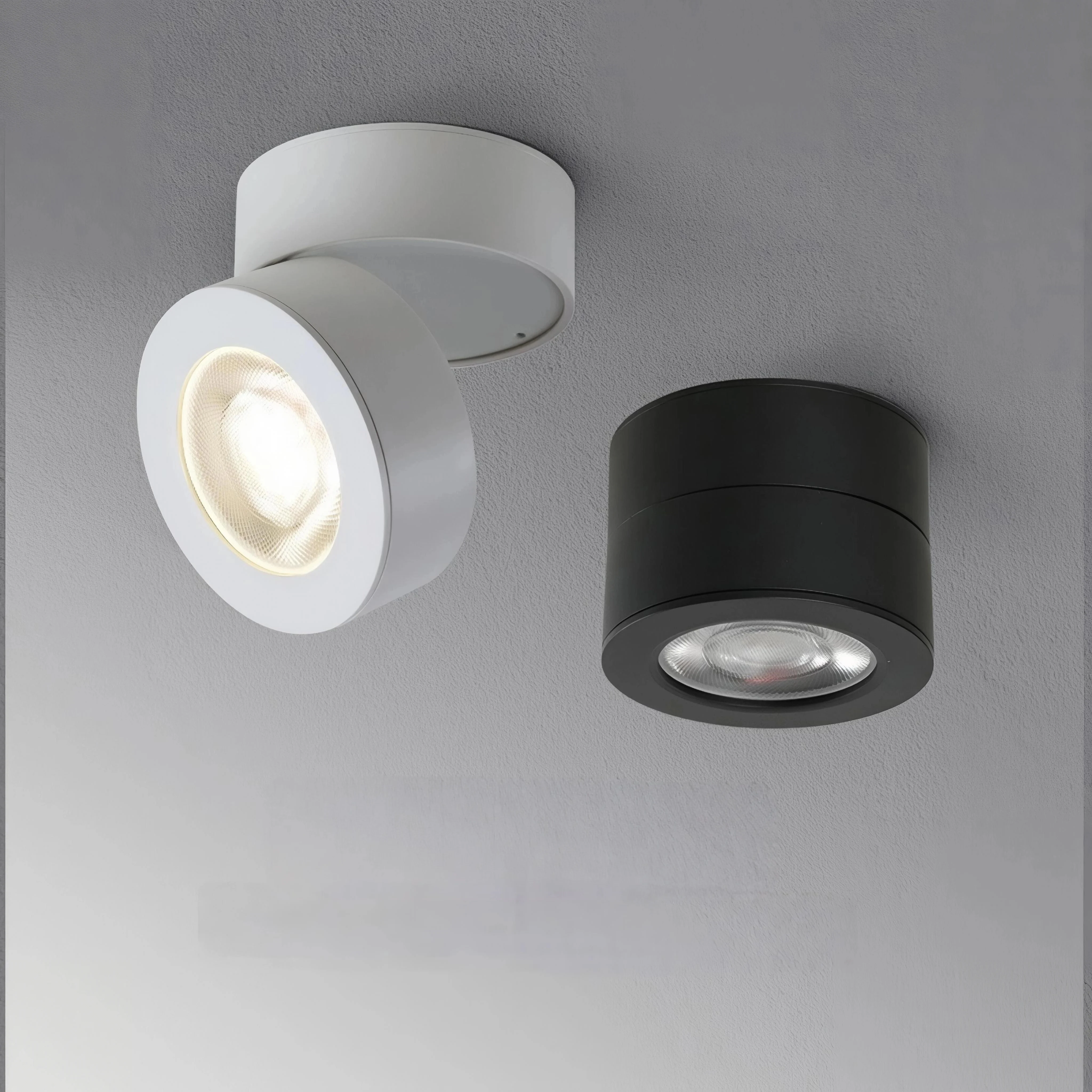 

Регулируемый по углу наклона светодиодный накладной светильник 7-15 Вт, тонкий встраиваемый потолочный светильник для гостиной и спальни, с высоким индексом цветопередачи, диммируемый