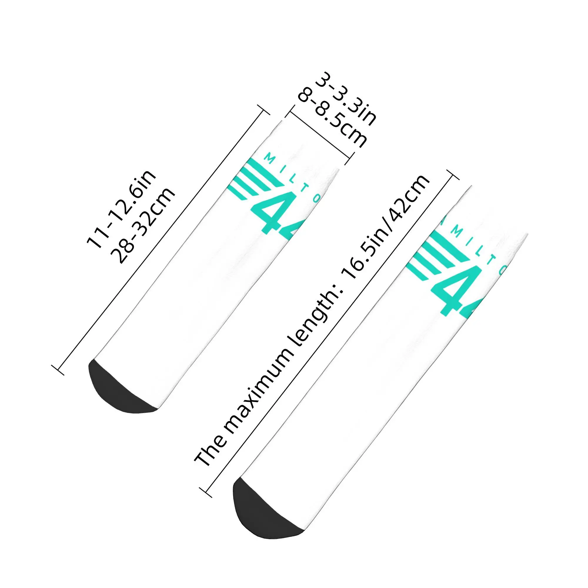 Lewis Hamilton 44 - F1 Socks Harajuku High Quality Stockings All Season Socks Accessories for Man's Woman's Gifts