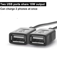 Waterproof 12V to 5V Converter DC-DC Step Down Module Power Adapter USB-A Female/Type C/dual USB/open Wire Connector 4