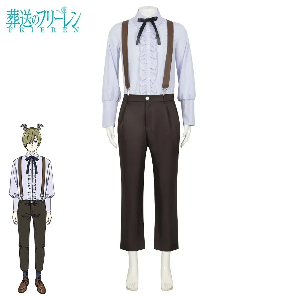 Anime Frieren Beyond Journey's End Cosplay Draht Cosplay Costume Uniform Outfit Shirt Pants Halloween Carnival Convention Cos