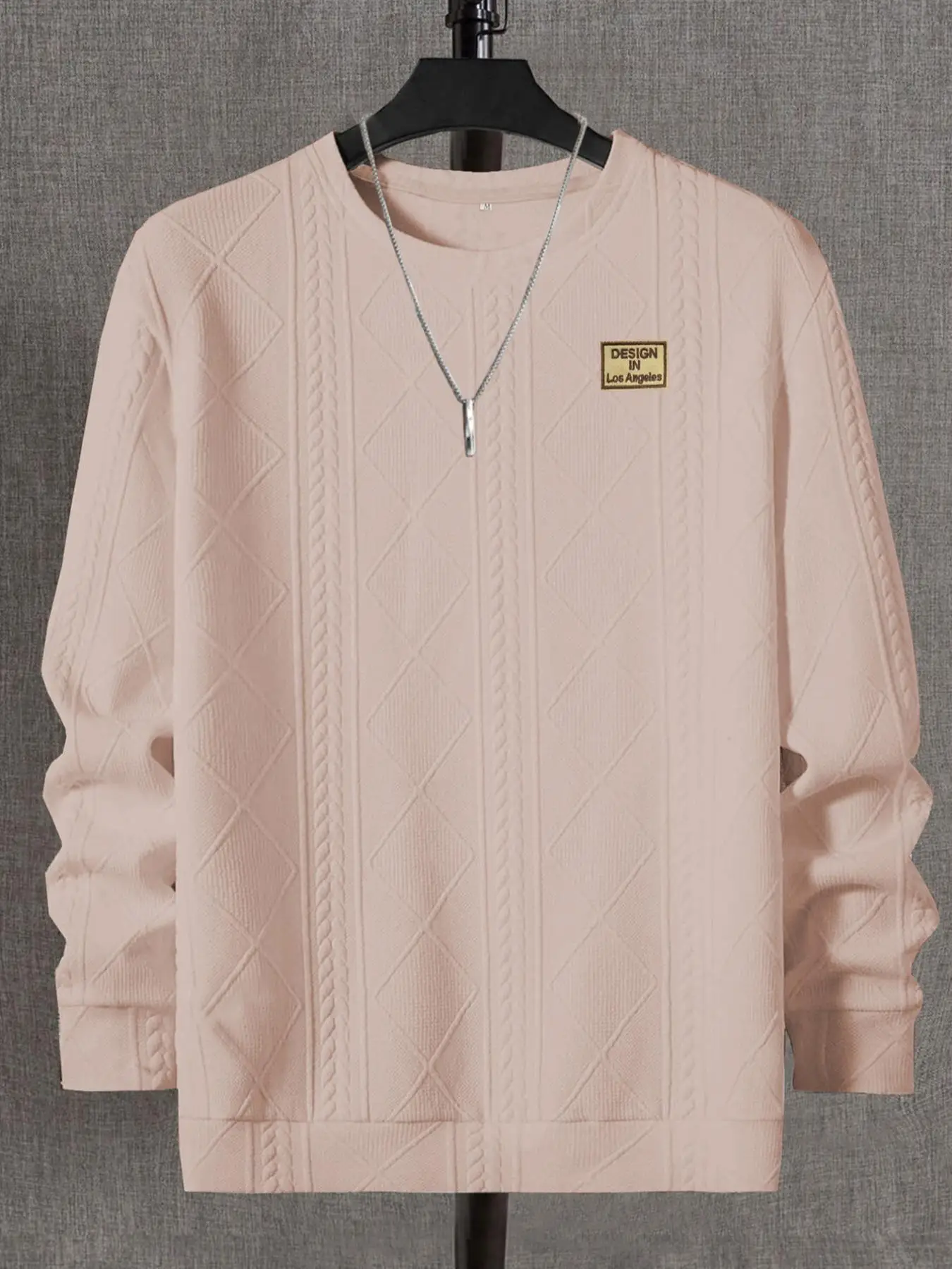 Herren Mode Rundhals Casual Langarm-Sweatshirt Stylischer Pullover für Tägliches Tragen Komfortables und Trendiges Design – Detail 14
