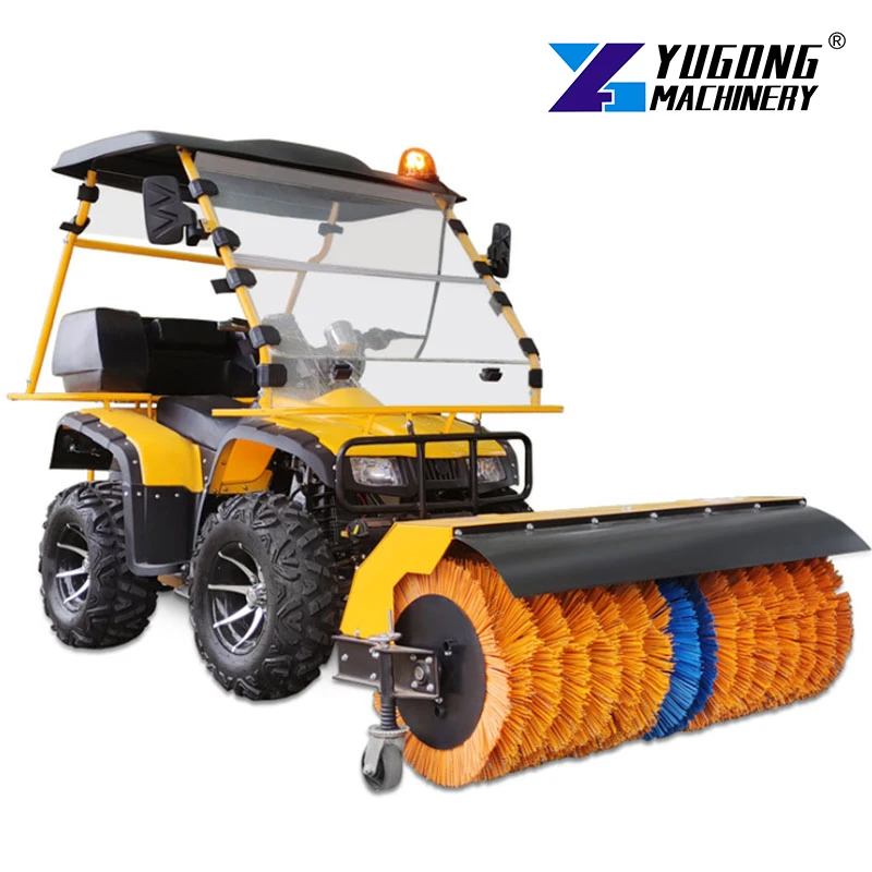 New Winter Road Snow Removal Machine Ride-On Snow Sweeper Snow Clearing Equipment