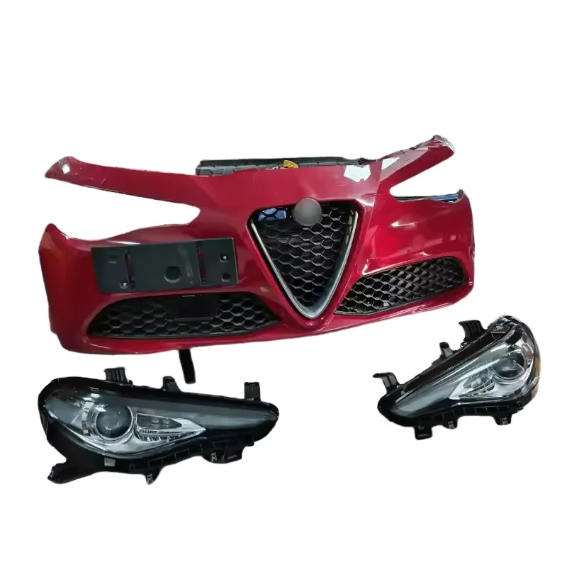 Hot Sale Car Front Bumper For Alfa Romeo GIULIA 2015 STELVIO 2016 Exterior Covering Parts Front Bumper Kit